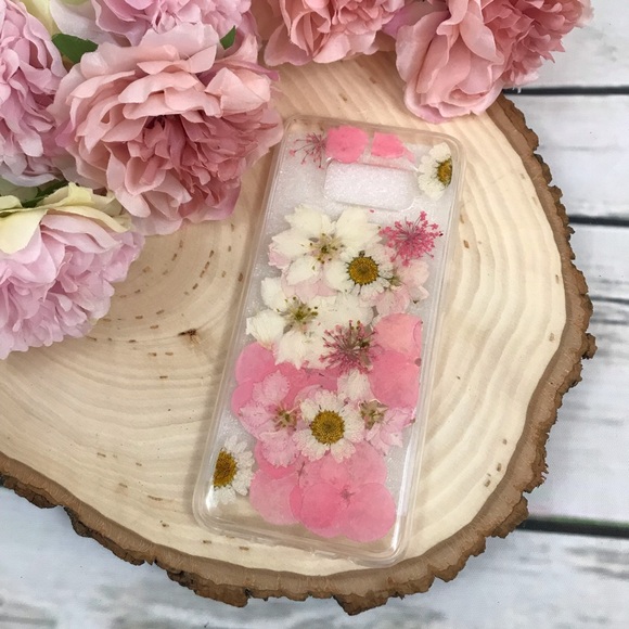 Accessories - Beautiful Hand Pressed Flower Samsung Case